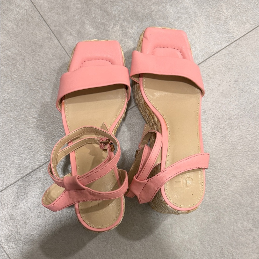 JustFab Coral Pink Women's Sandals Never Worn